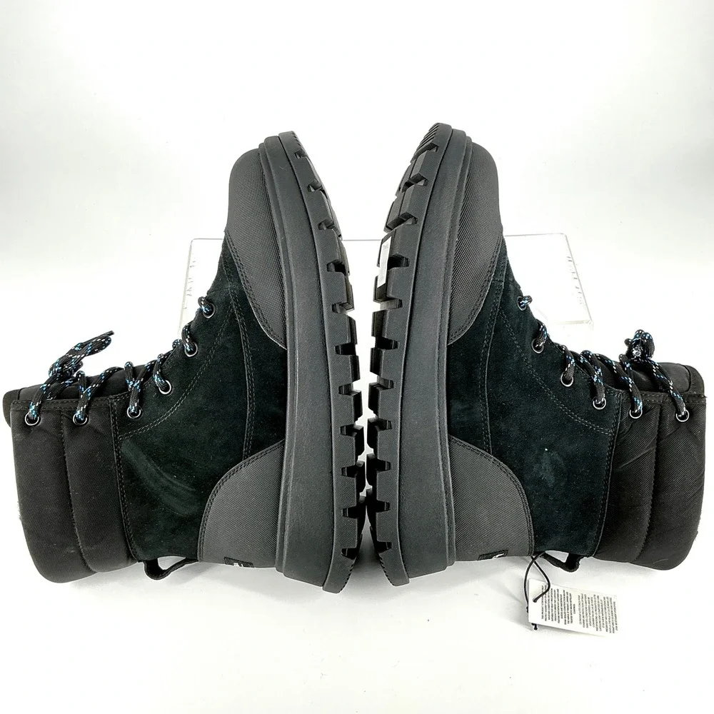 Koolaburra by UGG Size 9 Mens Black Waterproof Suede Winter Boots NEW $120